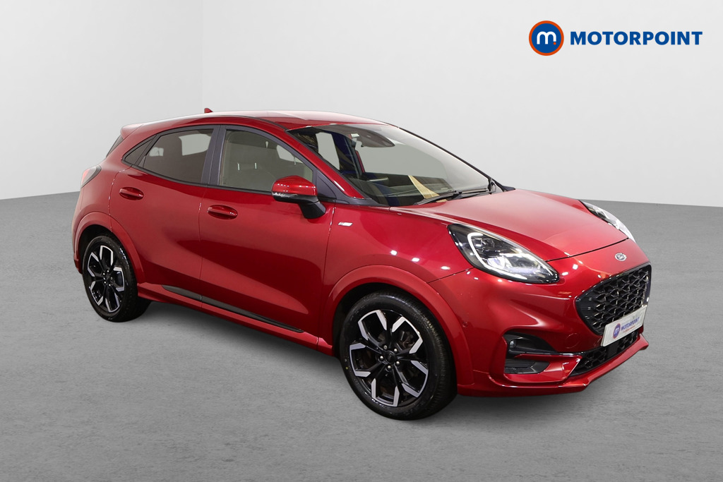 Ford Puma St-Line X First Edition Manual Petrol-Electric Hybrid SUV - Stock Number (1560859) - Drivers side front corner