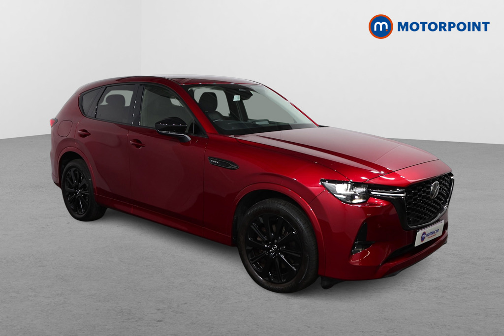 Mazda Cx-60 Homura Automatic Petrol Plug-In Hybrid SUV - Stock Number (1566014) - Drivers side front corner