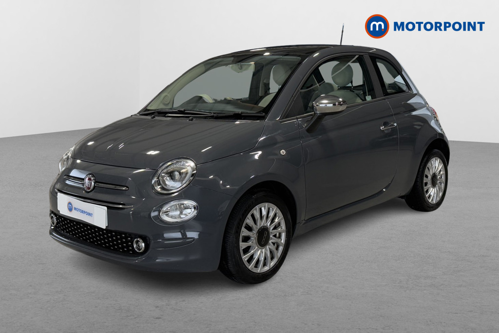 Fiat 500 Lounge Manual Petrol-Electric Hybrid Hatchback - Stock Number (1568434) - Passenger side front corner