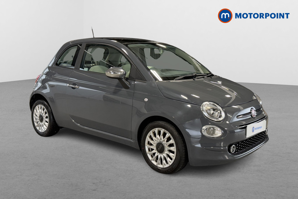 Fiat 500 Lounge Manual Petrol-Electric Hybrid Hatchback - Stock Number (1568434) - Drivers side front corner