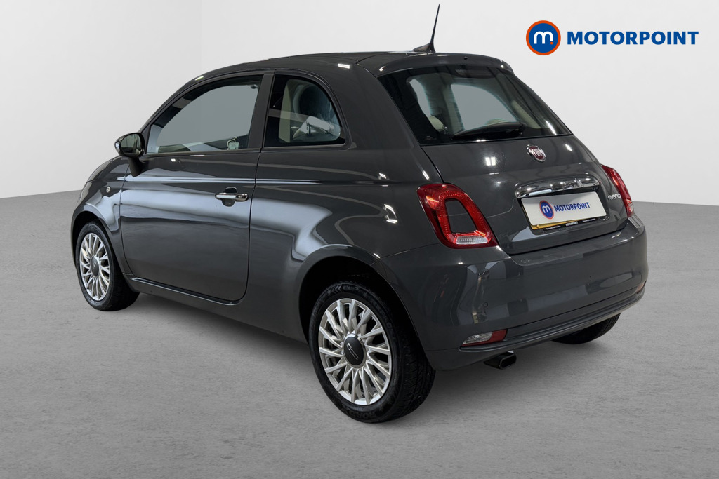 Fiat 500 Lounge Manual Petrol-Electric Hybrid Hatchback - Stock Number (1568434) - Passenger side rear corner