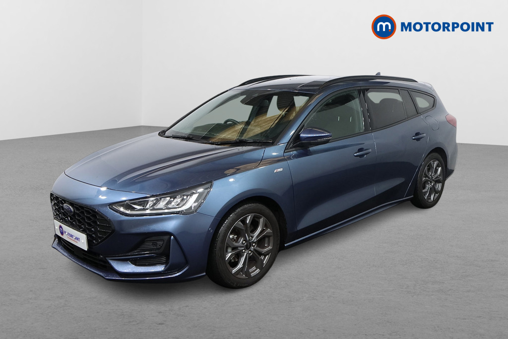 Ford Focus St-Line Automatic Petrol-Electric Hybrid Estate - Stock Number (1570200) - Passenger side front corner