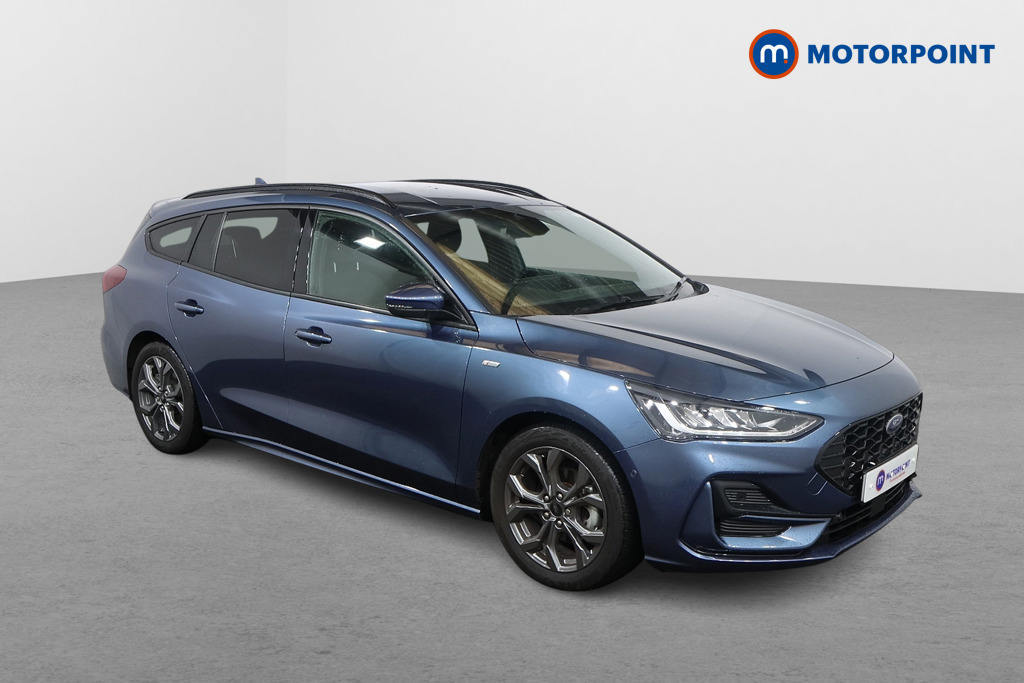 Ford Focus St-Line Automatic Petrol-Electric Hybrid Estate - Stock Number (1570200) - Drivers side front corner