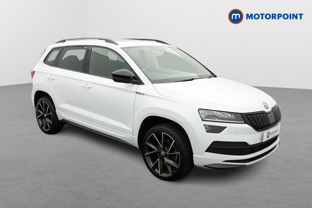 Skoda Karoq Sport Line Automatic Petrol SUV - Stock Number (1570264) - Drivers side front corner