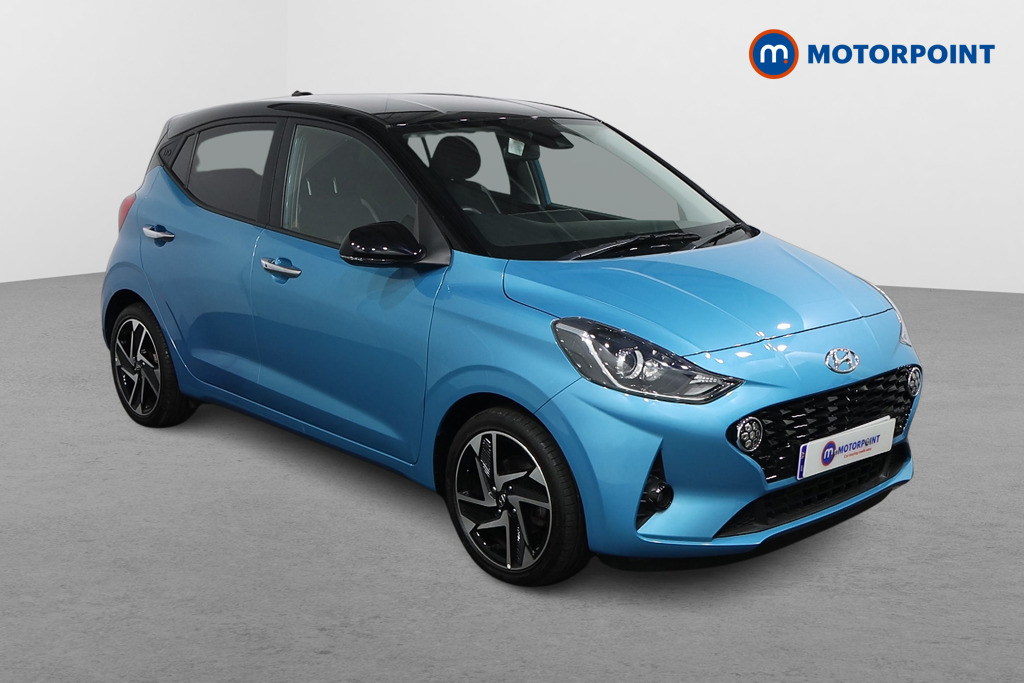 Hyundai I10 Premium Automatic Petrol Hatchback - Stock Number (1574409) - Drivers side front corner