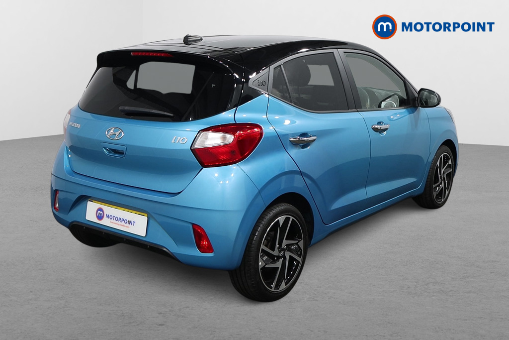 Hyundai I10 Premium Automatic Petrol Hatchback - Stock Number (1574409) - Drivers side rear corner