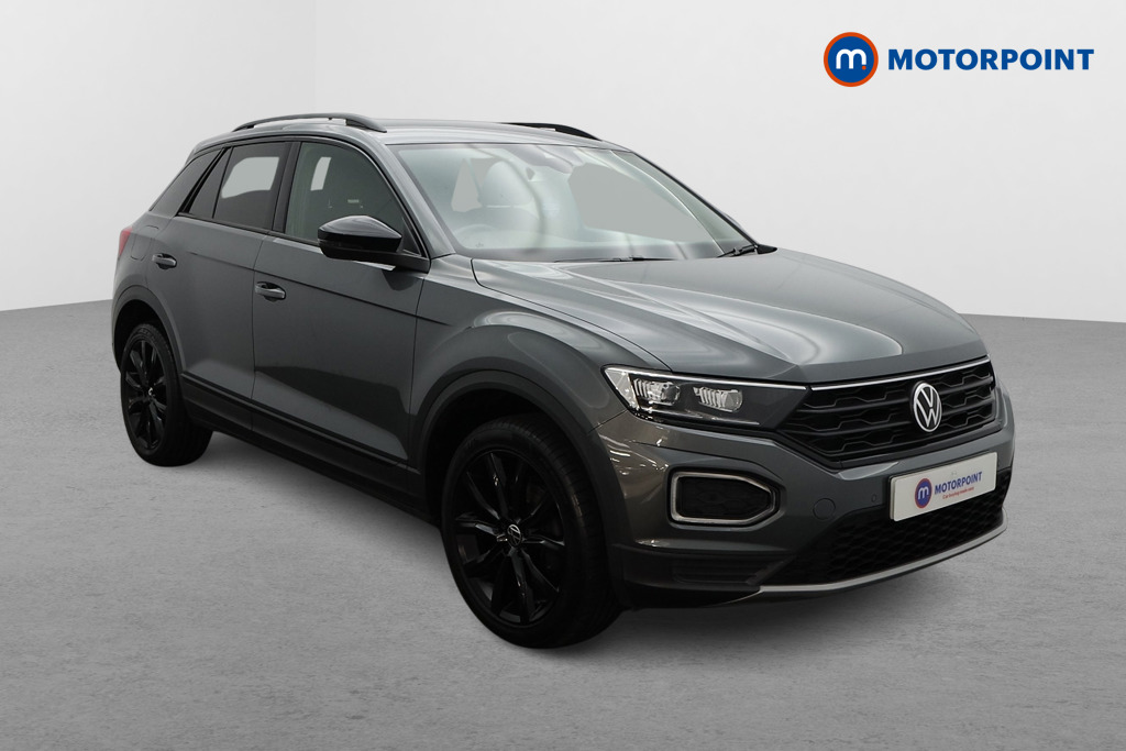 Volkswagen T-Roc Black Edition Automatic Petrol SUV - Stock Number (1574777) - Drivers side front corner