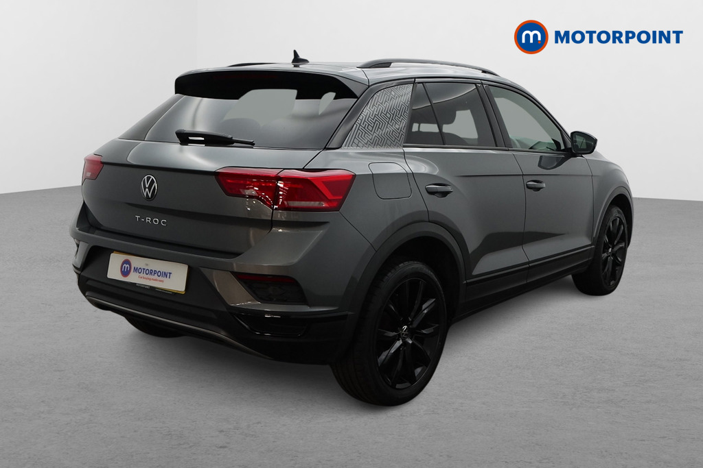 Volkswagen T-Roc Black Edition Automatic Petrol SUV - Stock Number (1574777) - Drivers side rear corner