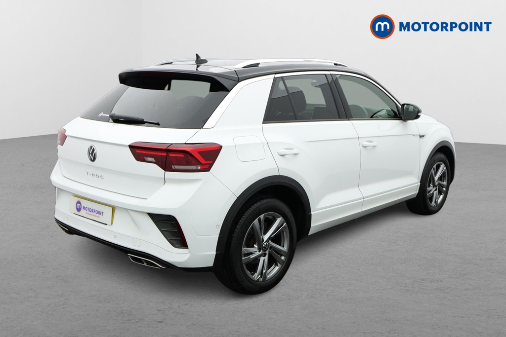 Volkswagen T-Roc R-Line Manual Petrol SUV - Stock Number (1575440) - Drivers side rear corner
