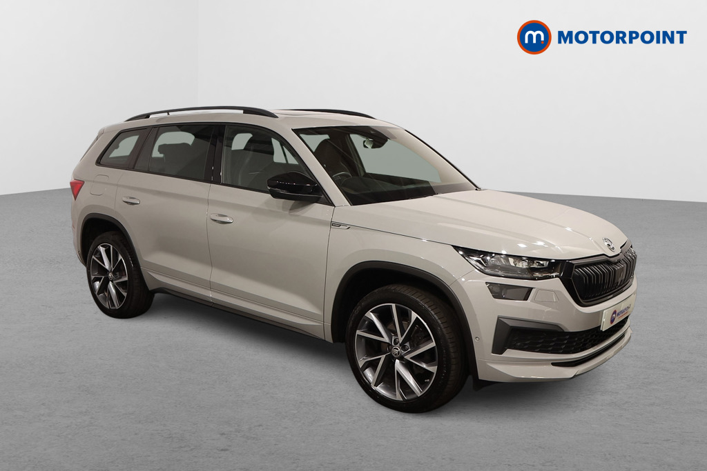 Skoda Kodiaq Sport Line Automatic Petrol SUV - Stock Number (1575948) - Drivers side front corner