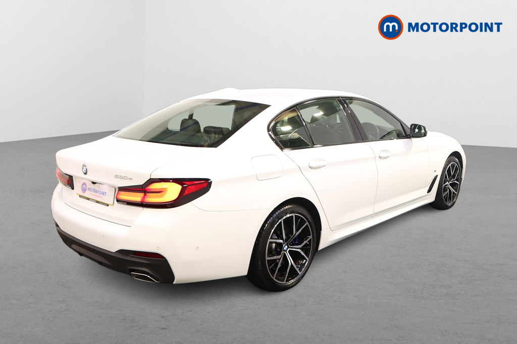 BMW 5 Series M Sport Automatic Petrol Plug-In Hybrid Saloon - Stock Number (1575973) - Drivers side rear corner