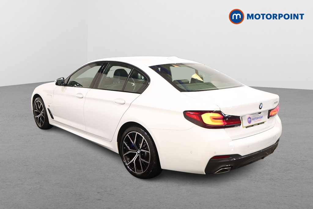 BMW 5 Series M Sport Automatic Petrol Plug-In Hybrid Saloon - Stock Number (1575973) - Passenger side rear corner