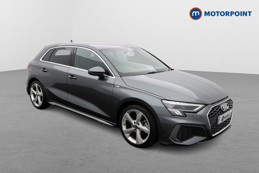 Audi A3 S Line Manual Petrol Hatchback - Stock Number (1577210) - Drivers side front corner