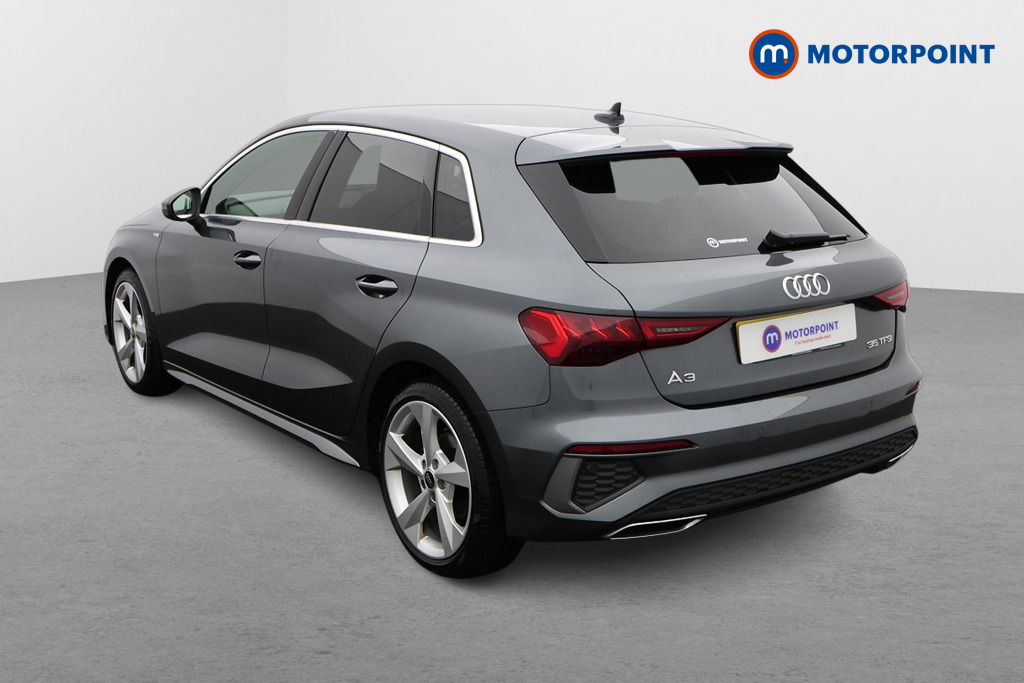 Audi A3 S Line Manual Petrol Hatchback - Stock Number (1577210) - Passenger side rear corner