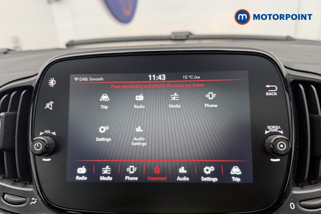 Fiat 500 1.0 Mild Hybrid 3Dr Manual Petrol-Electric Hybrid Hatchback - Stock Number (1577593) - 9th supplementary image