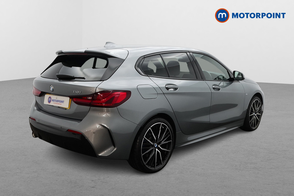 BMW 1 Series M Sport Manual Petrol Hatchback - Stock Number (1577893) - Drivers side rear corner