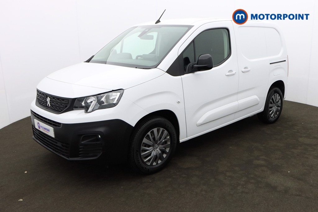Peugeot Partner Asphalt Premium -Plus Automatic Electric Panel Van - Stock Number (1564482) - Passenger side front corner