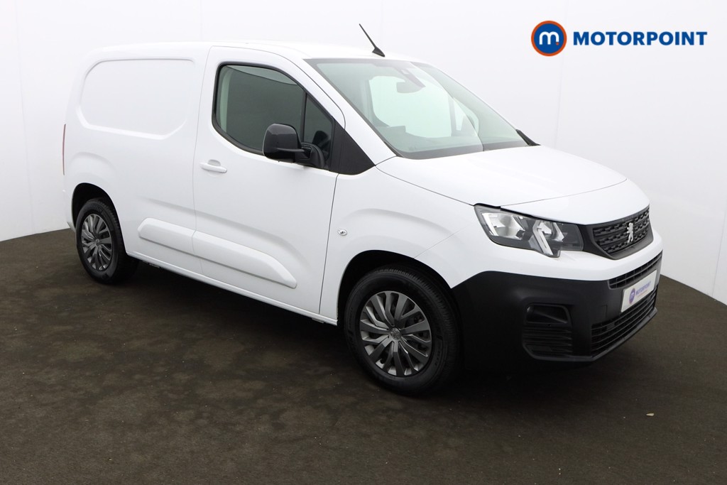 Peugeot Partner Asphalt Premium -Plus Automatic Electric Panel Van - Stock Number (1564482) - Drivers side front corner