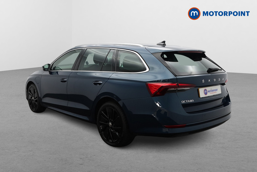 Skoda Octavia Se L Automatic Petrol Plug-In Hybrid Estate - Stock Number (1564733) - Passenger side rear corner