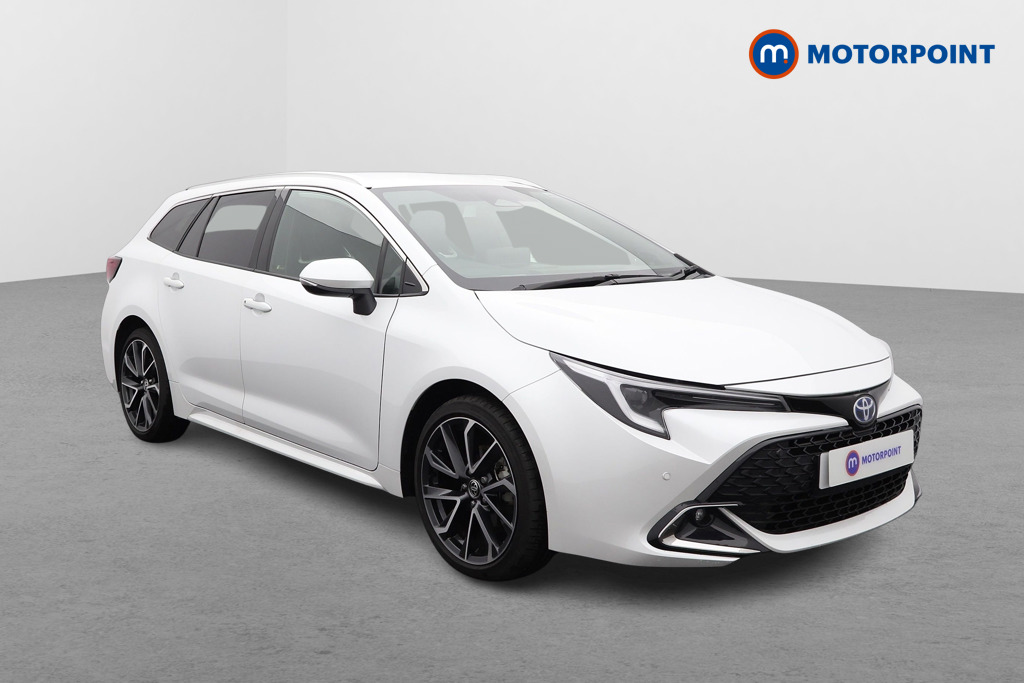 Toyota Corolla Excel Automatic Petrol-Electric Hybrid Estate - Stock Number (1565222) - Drivers side front corner