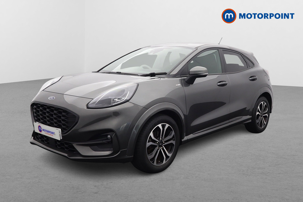 Ford Puma St-Line Manual Petrol-Electric Hybrid SUV - Stock Number (1566822) - Passenger side front corner