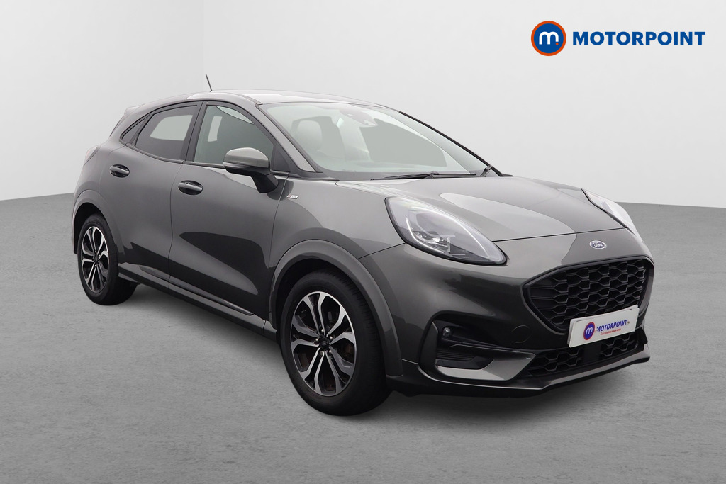 Ford Puma St-Line Manual Petrol-Electric Hybrid SUV - Stock Number (1566822) - Drivers side front corner