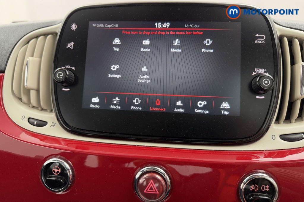 Fiat 500 1.0 Mild Hybrid 3Dr Manual Petrol-Electric Hybrid Hatchback - Stock Number (1567535) - 8th supplementary image