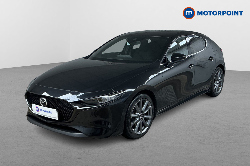 Mazda 3 Sport Lux Automatic Petrol-Electric Hybrid Hatchback - Stock Number (1567974) - Passenger side front corner