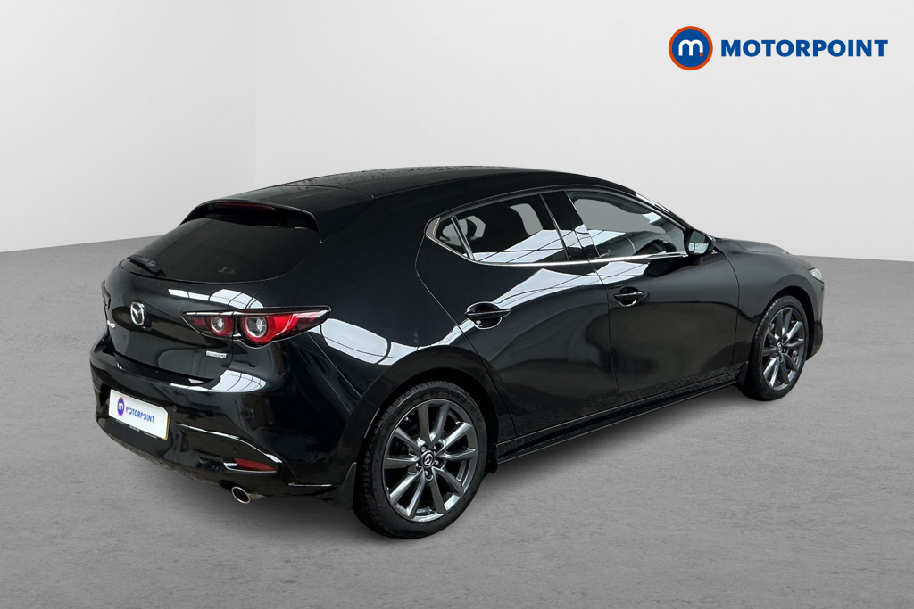 Mazda 3 Sport Lux Automatic Petrol-Electric Hybrid Hatchback - Stock Number (1567974) - Drivers side rear corner