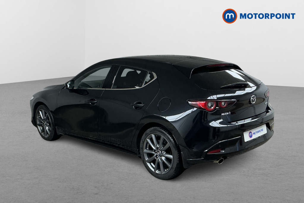 Mazda 3 Sport Lux Automatic Petrol-Electric Hybrid Hatchback - Stock Number (1567974) - Passenger side rear corner