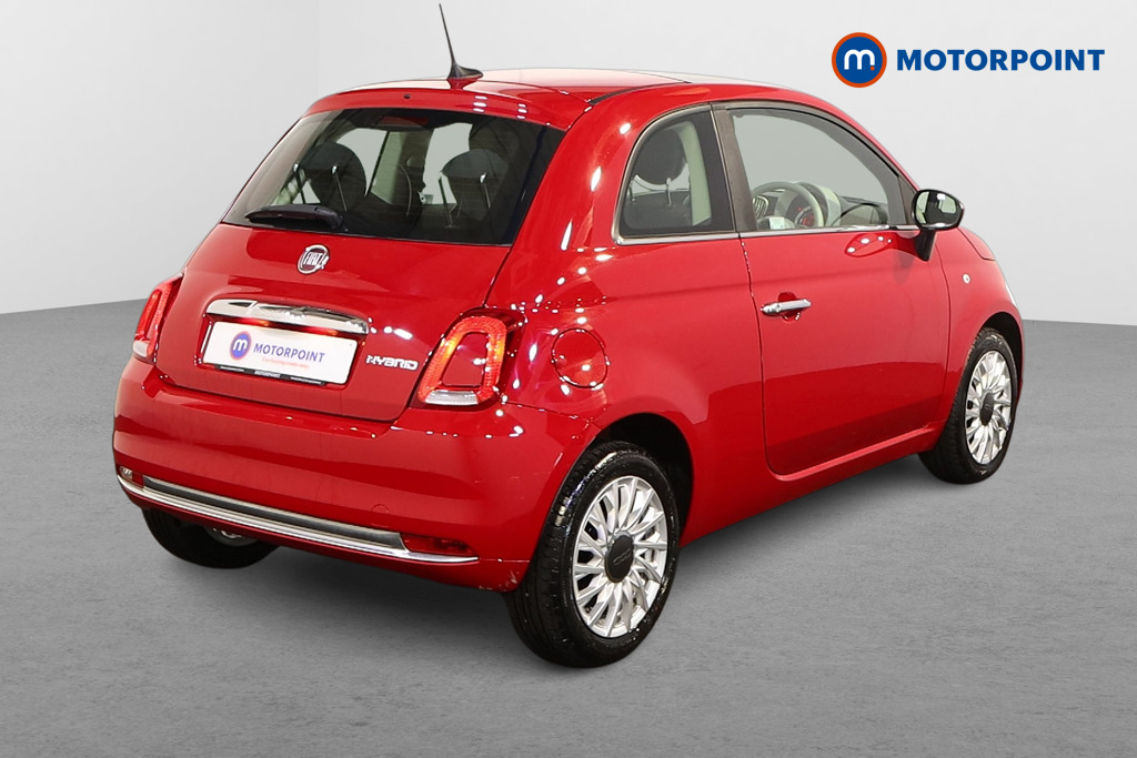 Fiat 500 1.0 Mild Hybrid 3Dr Manual Petrol-Electric Hybrid Hatchback - Stock Number (1568175) - Drivers side rear corner