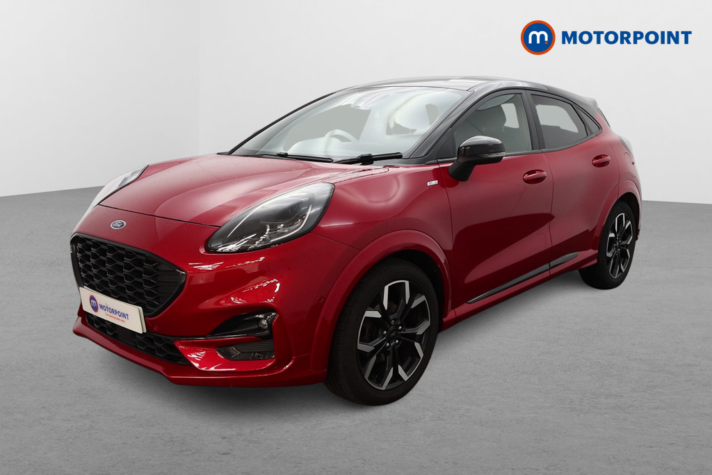 Ford Puma St-Line X Manual Petrol-Electric Hybrid SUV - Stock Number (1568572) - Passenger side front corner