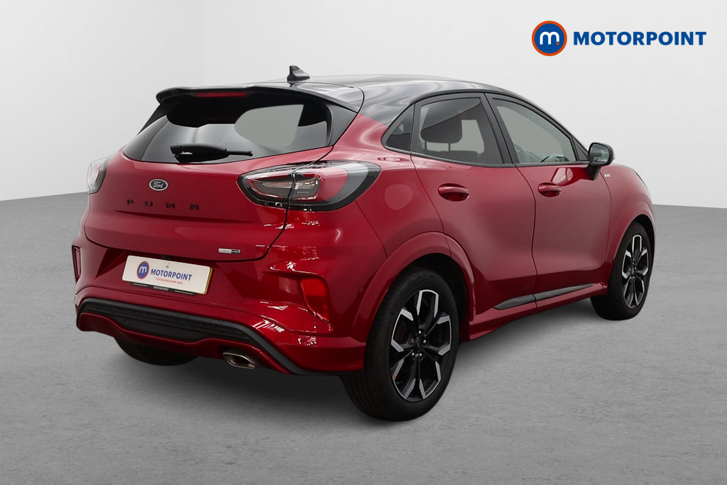 Ford Puma St-Line X Manual Petrol-Electric Hybrid SUV - Stock Number (1568572) - Drivers side rear corner