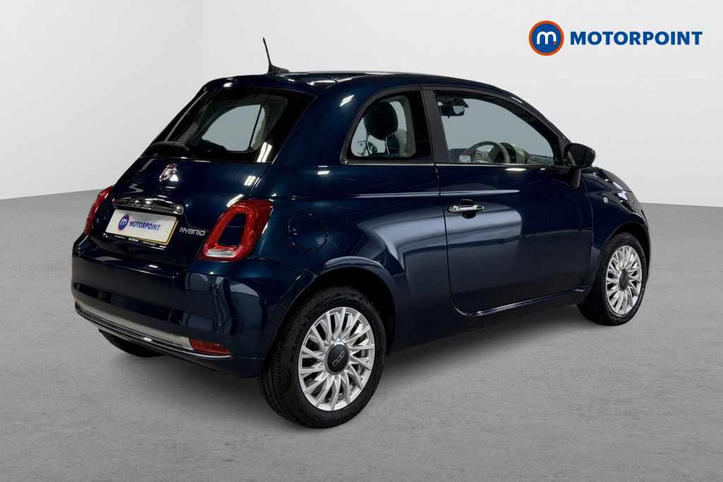 Fiat 500 1.0 Mild Hybrid 3Dr Manual Petrol-Electric Hybrid Hatchback - Stock Number (1569642) - Drivers side rear corner