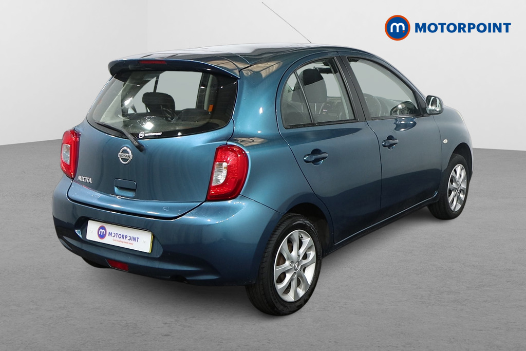 Nissan Micra Acenta Manual Petrol Hatchback - Stock Number (1570231) - Drivers side rear corner
