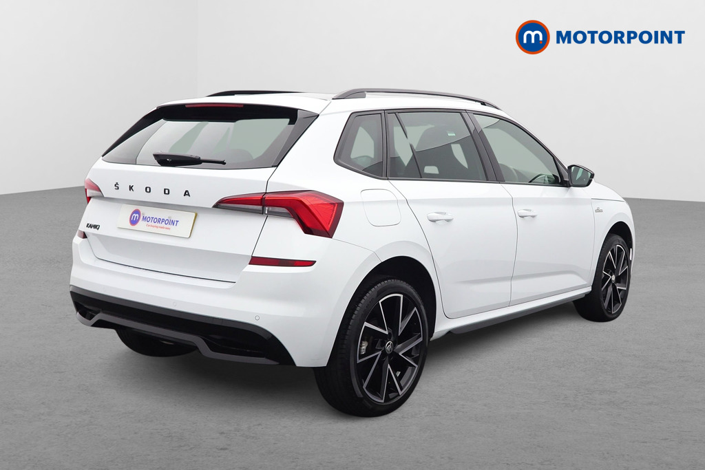 Skoda Kamiq Monte Carlo Manual Petrol SUV - Stock Number (1572559) - Drivers side rear corner
