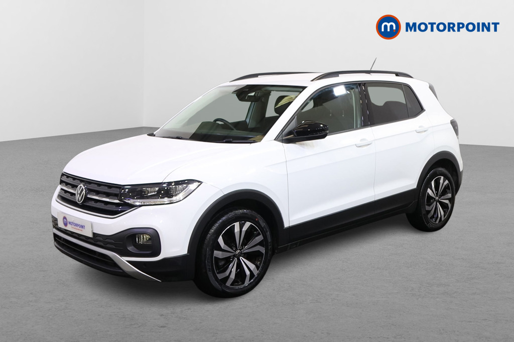 Volkswagen T-Cross Black Edition Manual Petrol SUV - Stock Number (1572692) - Passenger side front corner