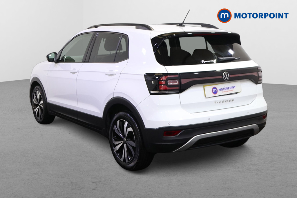 Volkswagen T-Cross Black Edition Manual Petrol SUV - Stock Number (1572692) - Passenger side rear corner