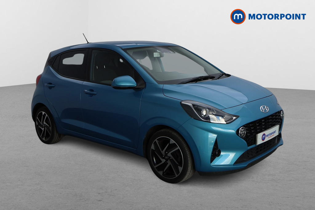 Hyundai I10 Premium Manual Petrol Hatchback - Stock Number (1573316) - Drivers side front corner