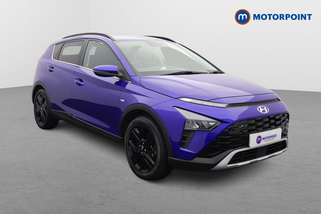 Hyundai Bayon Premium Automatic Petrol-Electric Hybrid SUV - Stock Number (1573661) - Drivers side front corner