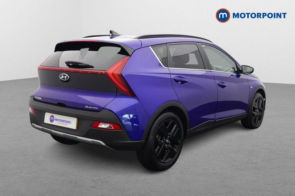 Hyundai Bayon Premium Automatic Petrol-Electric Hybrid SUV - Stock Number (1573661) - Drivers side rear corner