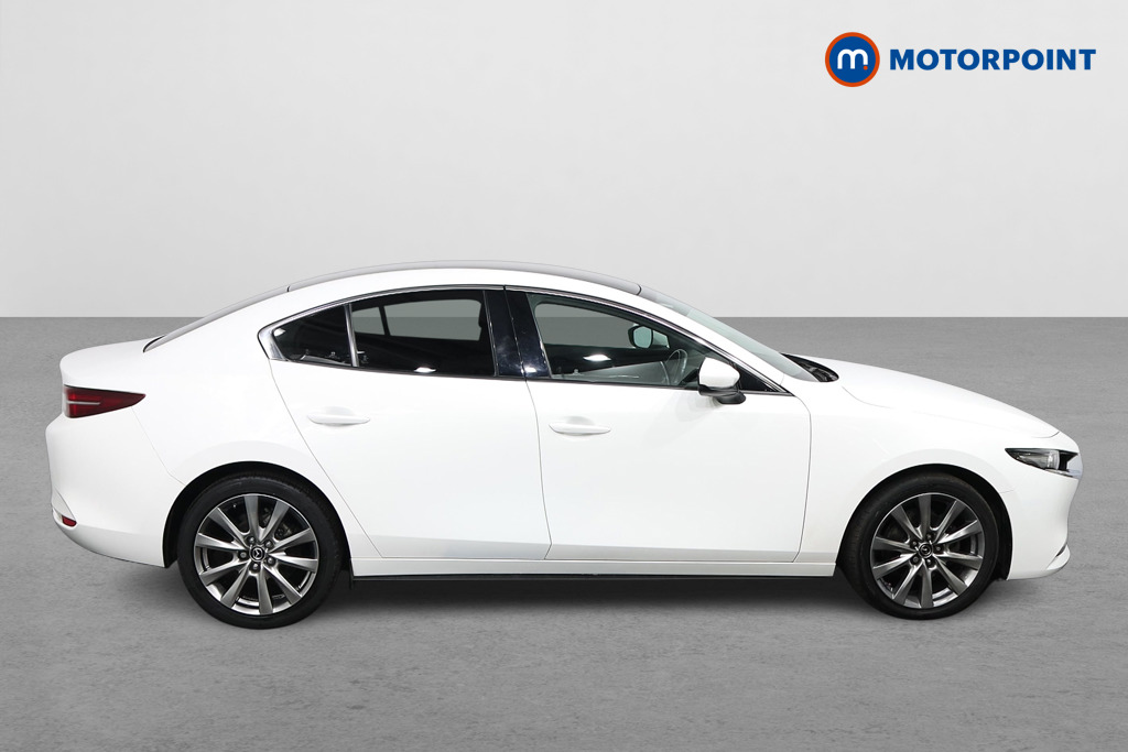 Mazda 3 Sport Lux Manual Petrol-Electric Hybrid Saloon - Stock Number (1574942) - Drivers side