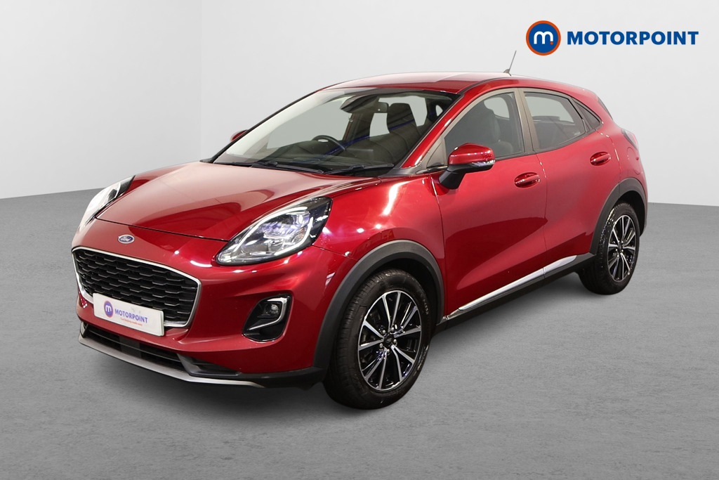 Ford Puma Titanium Manual Petrol-Electric Hybrid SUV - Stock Number (1575325) - Passenger side front corner