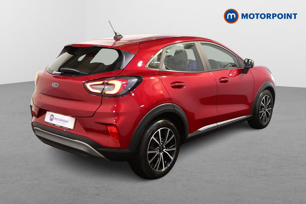 Ford Puma Titanium Manual Petrol-Electric Hybrid SUV - Stock Number (1575325) - Drivers side rear corner