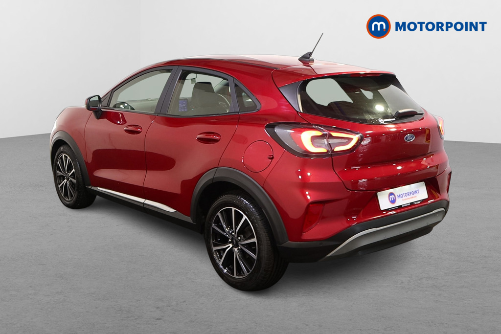 Ford Puma Titanium Manual Petrol-Electric Hybrid SUV - Stock Number (1575325) - Passenger side rear corner