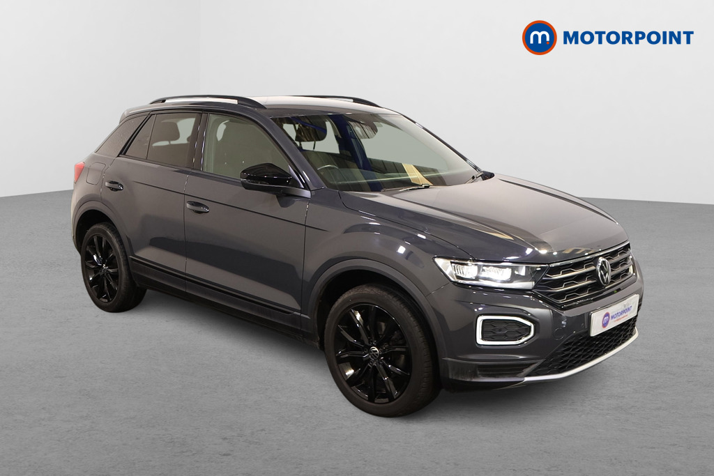 Volkswagen T-Roc Black Edition Automatic Petrol SUV - Stock Number (1575960) - Drivers side front corner