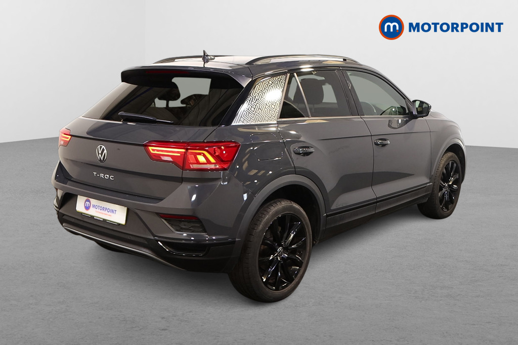 Volkswagen T-Roc Black Edition Automatic Petrol SUV - Stock Number (1575960) - Drivers side rear corner