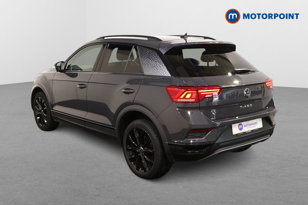 Volkswagen T-Roc Black Edition Automatic Petrol SUV - Stock Number (1575960) - Passenger side rear corner