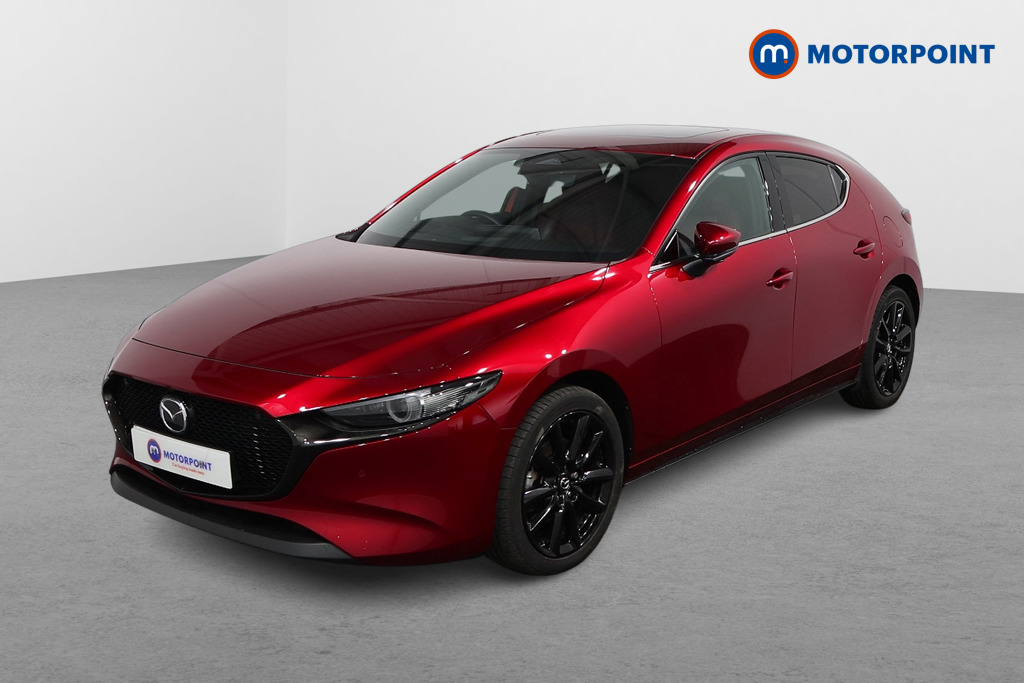 Mazda 3 Takumi Manual Petrol-Electric Hybrid Hatchback - Stock Number (1576116) - Passenger side front corner
