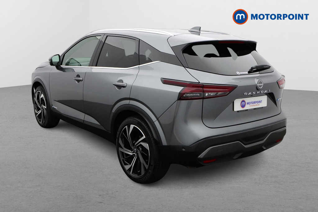 Nissan Qashqai Tekna-Plus Automatic Petrol-Electric Hybrid SUV - Stock Number (1576677) - Passenger side rear corner